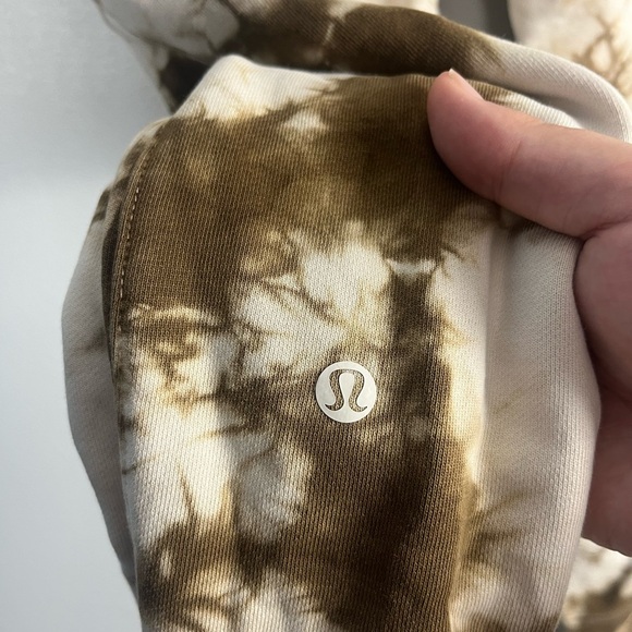 Lululemon Warm Down Jogger *Earth Dye br Earth Dye Sand Size 8 - Picture 5 of 5